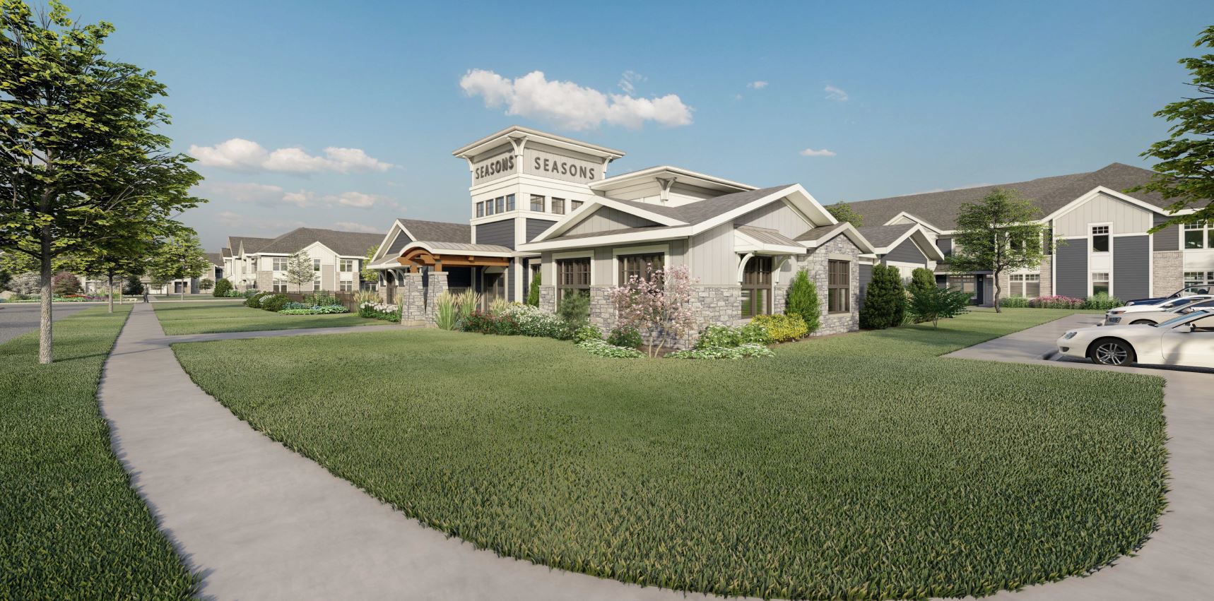 Seasons at River View clubhouse